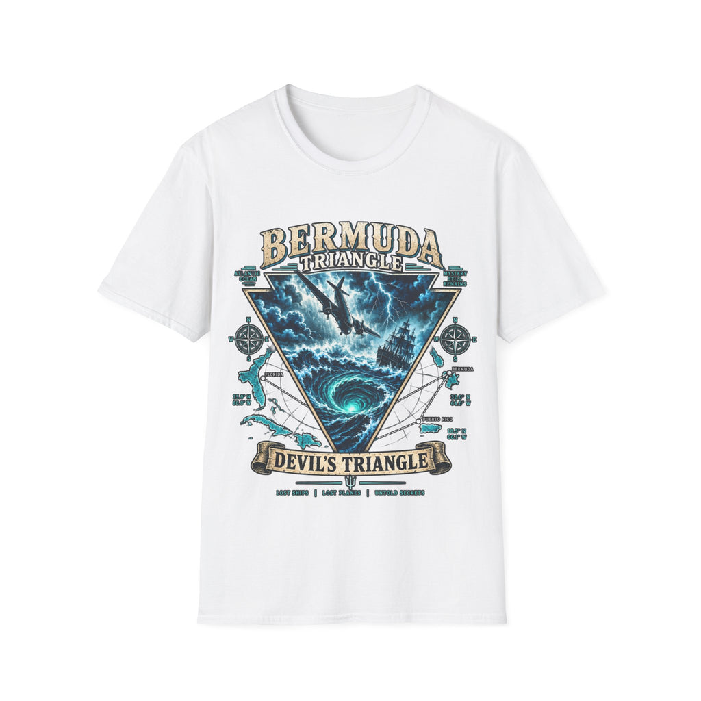 Bermuda Triangle 'Devil's Triangle' Graphic T-Shirt