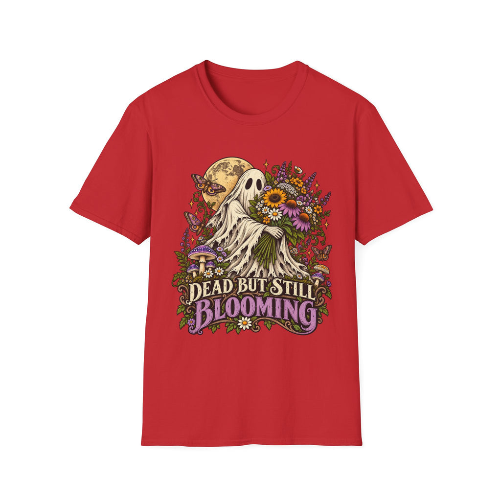 Dead but Still Blooming Floral Ghost T-Shirt