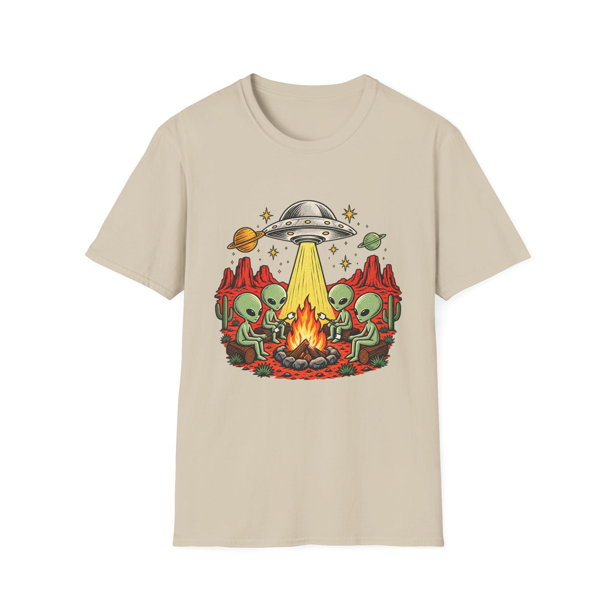 Alien Campfire T-Shirt
