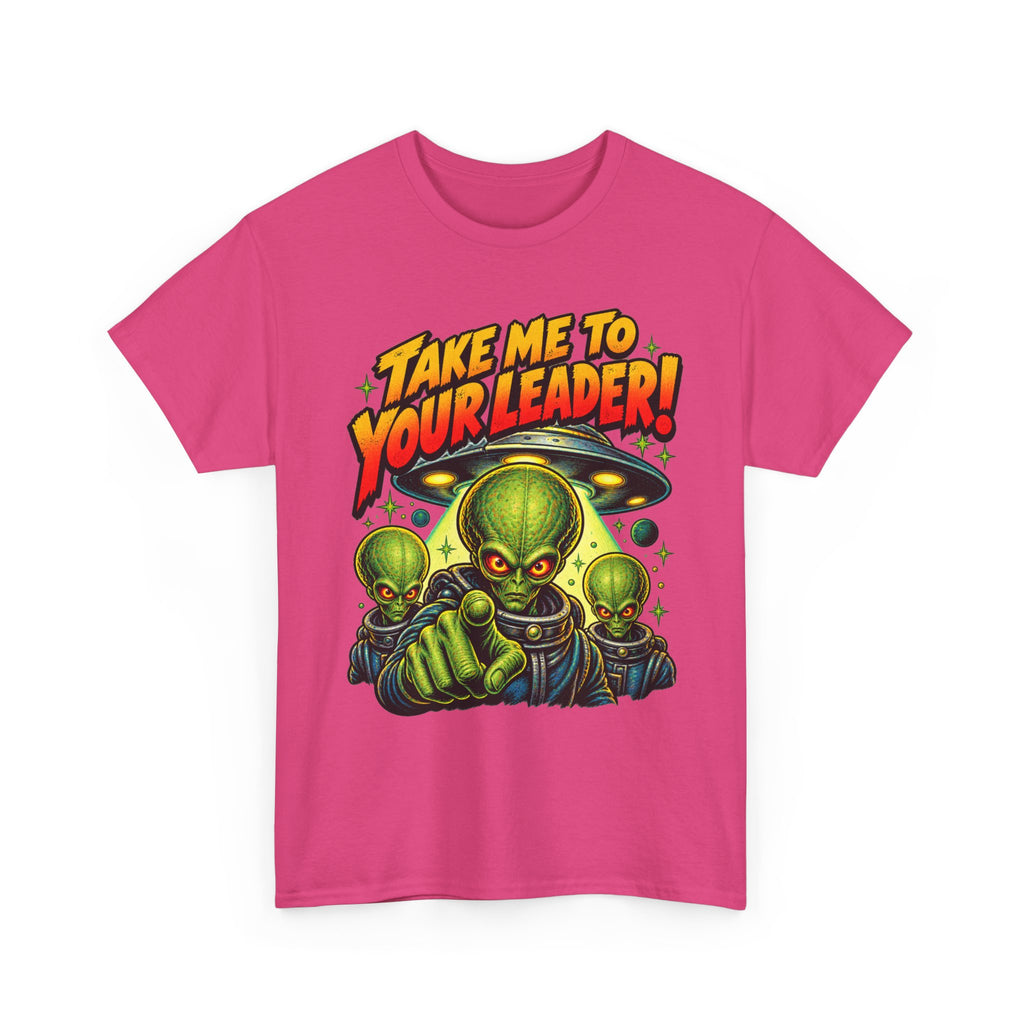 Take Me to Your Leader Alien Graphic T-Shirt
