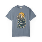 Mermaid Moon T-Shirt — Vintage Wave Mermaid Graphic Tee