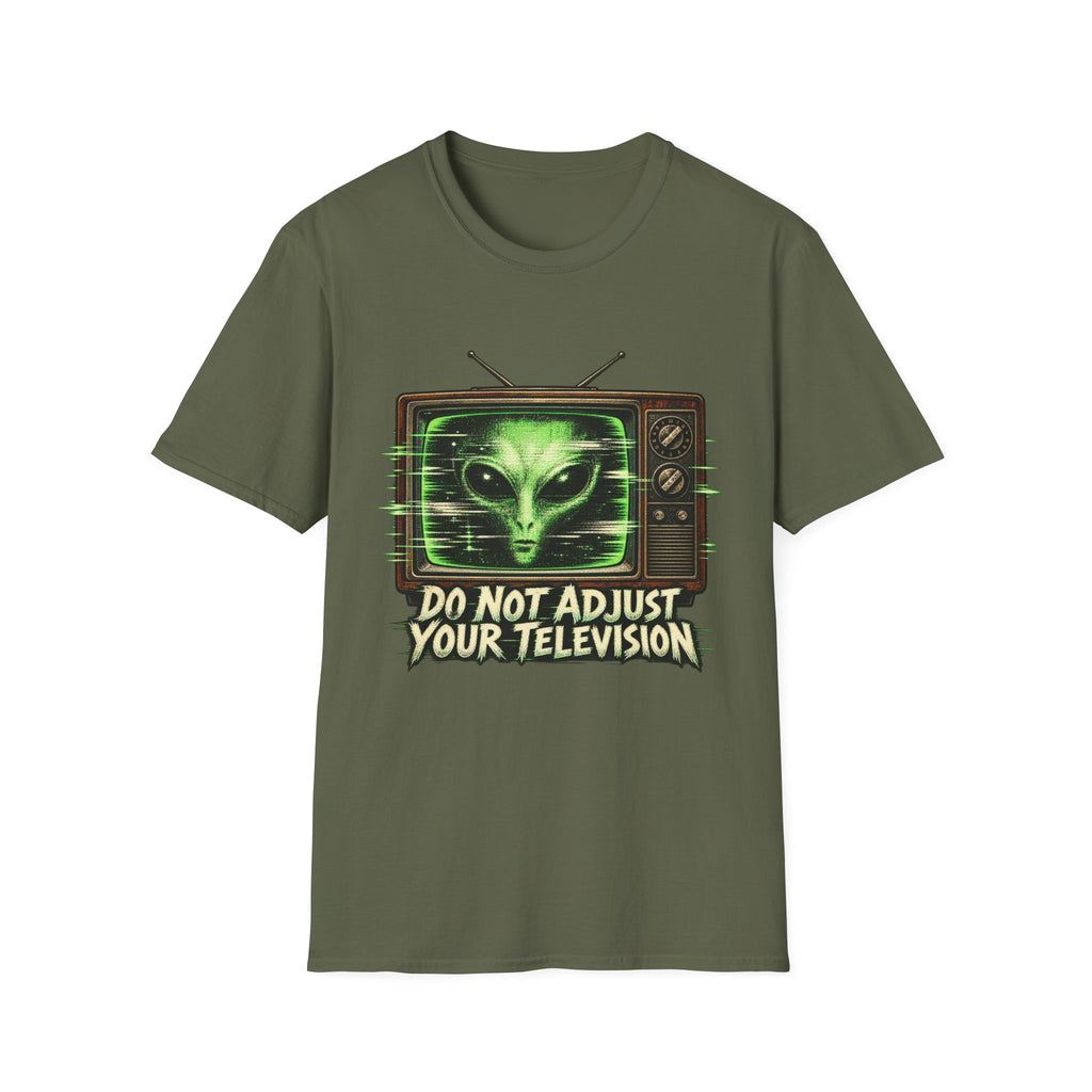 Do Not Adjust Your Television Alien T-Shirt