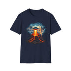 Volcanic Eruption Fantasy T-Shirt