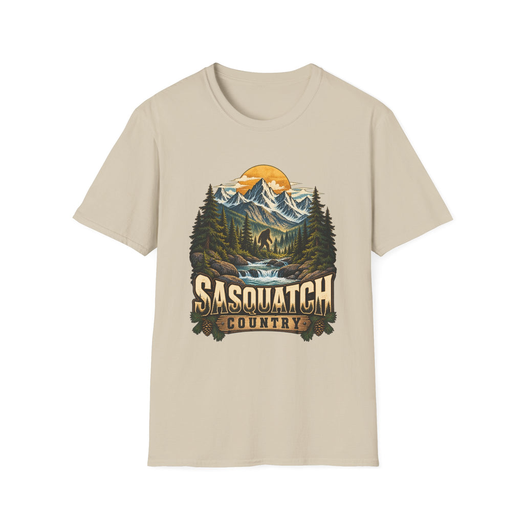Sasquatch Country Mountain Adventure T-Shirt
