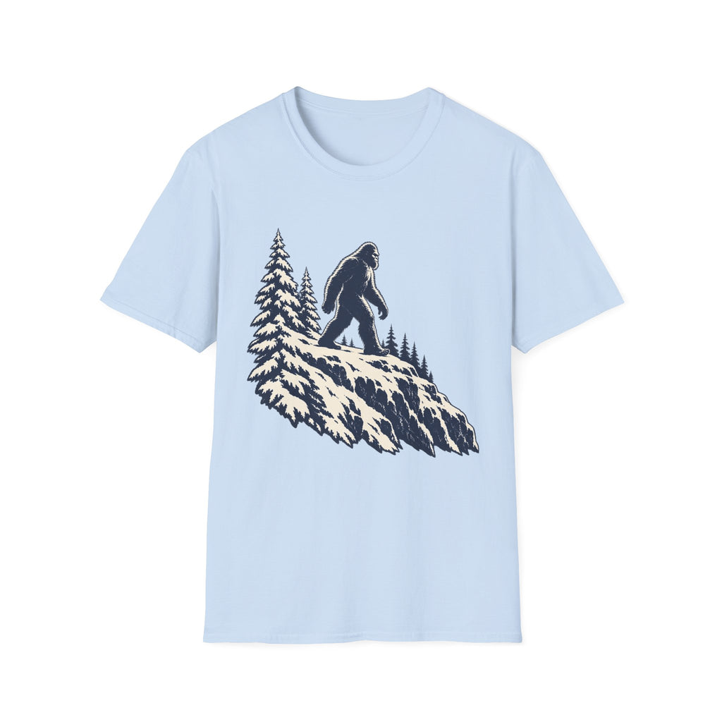 Bigfoot Mountain T-Shirt — Sasquatch Hiking Graphic Tee