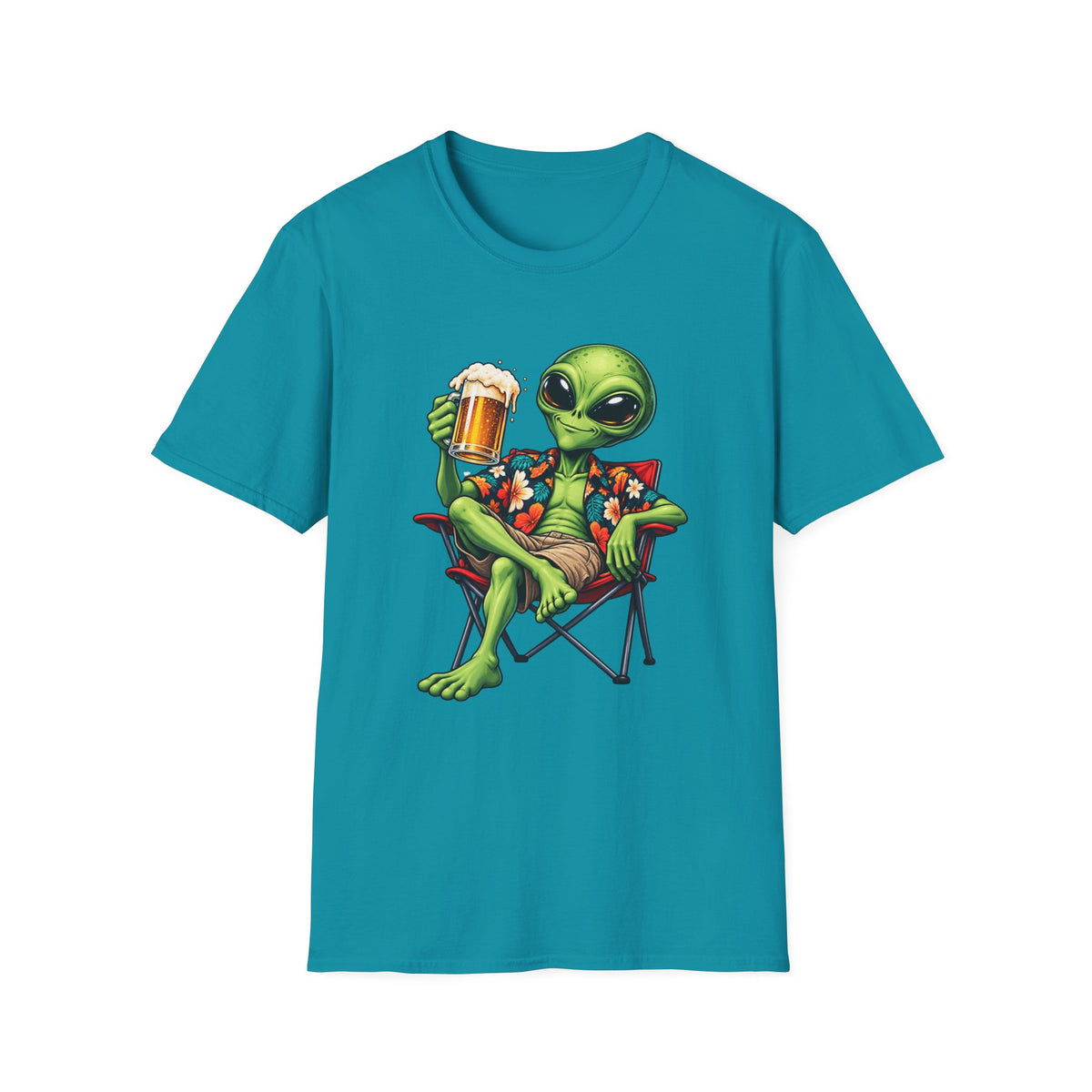 Alien Beer Lover T-Shirt