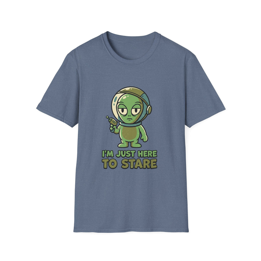 I’m Just Here to Stare Alien T-Shirt