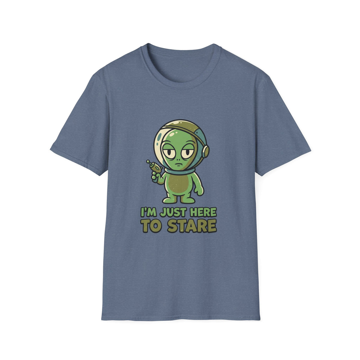 I’m Just Here to Stare Alien T-Shirt