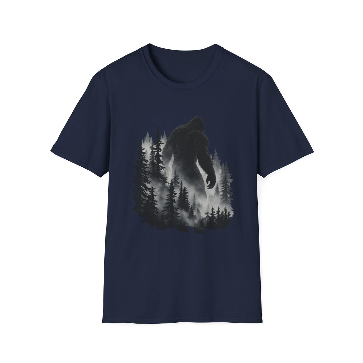 Bigfoot Forest Silhouette T-Shirt