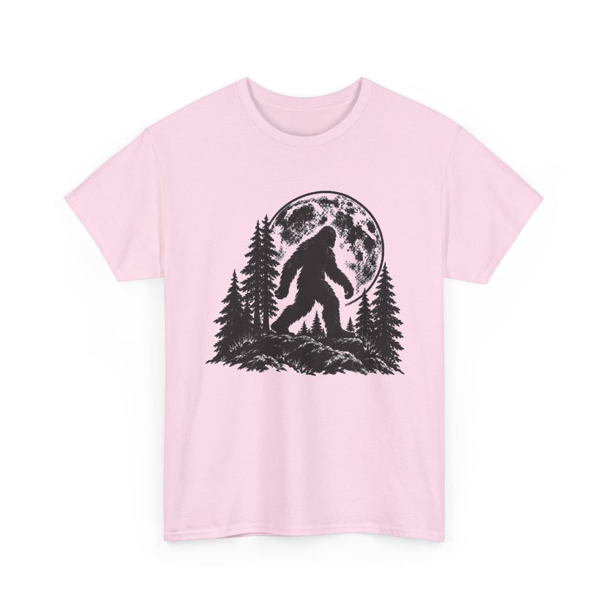 Bigfoot Moonlit Forest T-Shirt