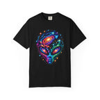Cosmic Alien T-Shirt – Colorful Galactic Extraterrestrial Design