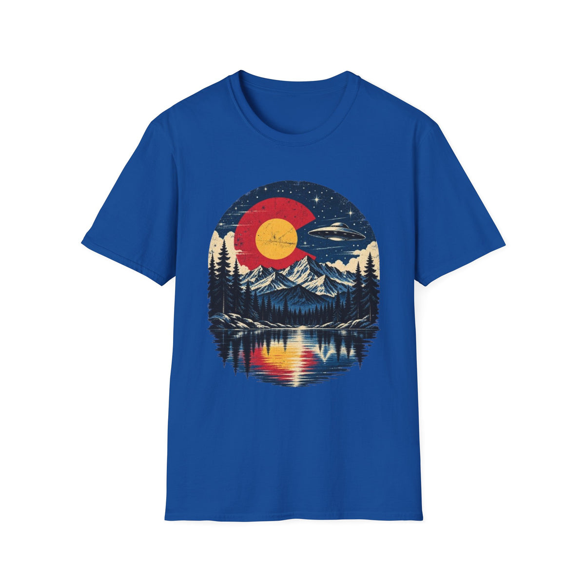 Colorado Sunset Lake Nature T-Shirt
