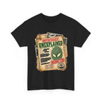 Officially Unexplained File Alien Tee | UFO X-Files Document Graphic