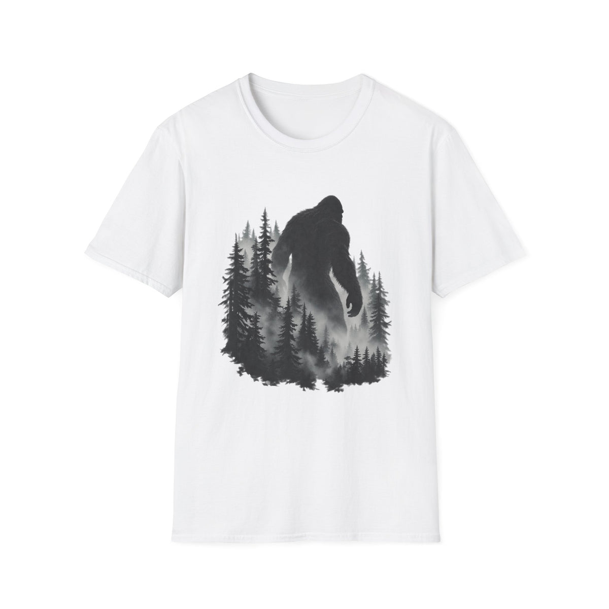 Bigfoot Forest Silhouette T-Shirt