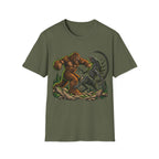 Bigfoot vs xenomorph  T-Shirt
