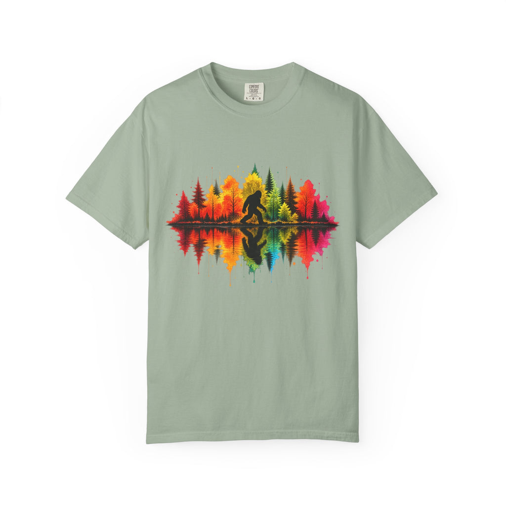 Bigfoot Forest Reflection T-Shirt