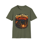 Something Is Watching Horror Campfire T-Shirt