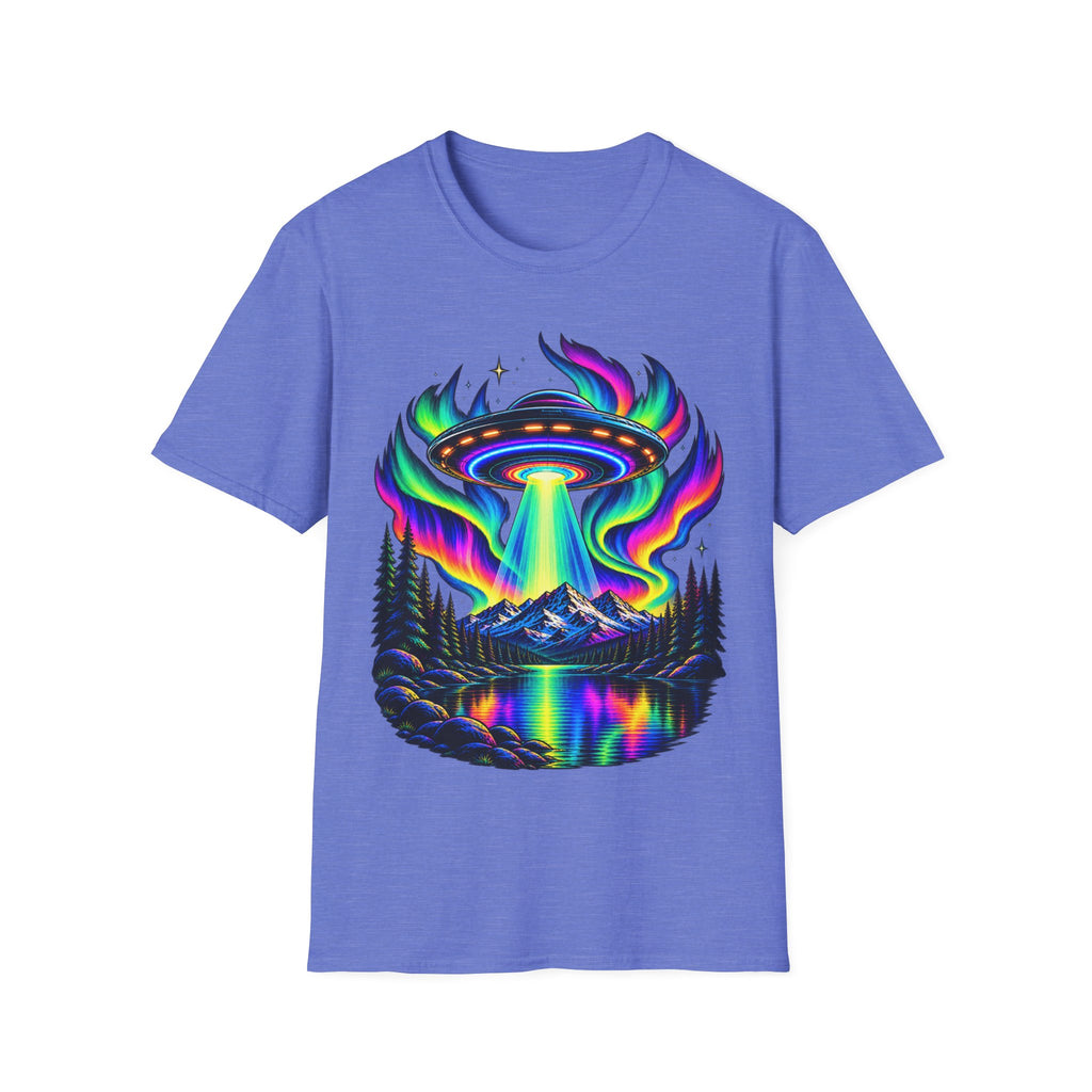 Neon UFO Abduction T-Shirt