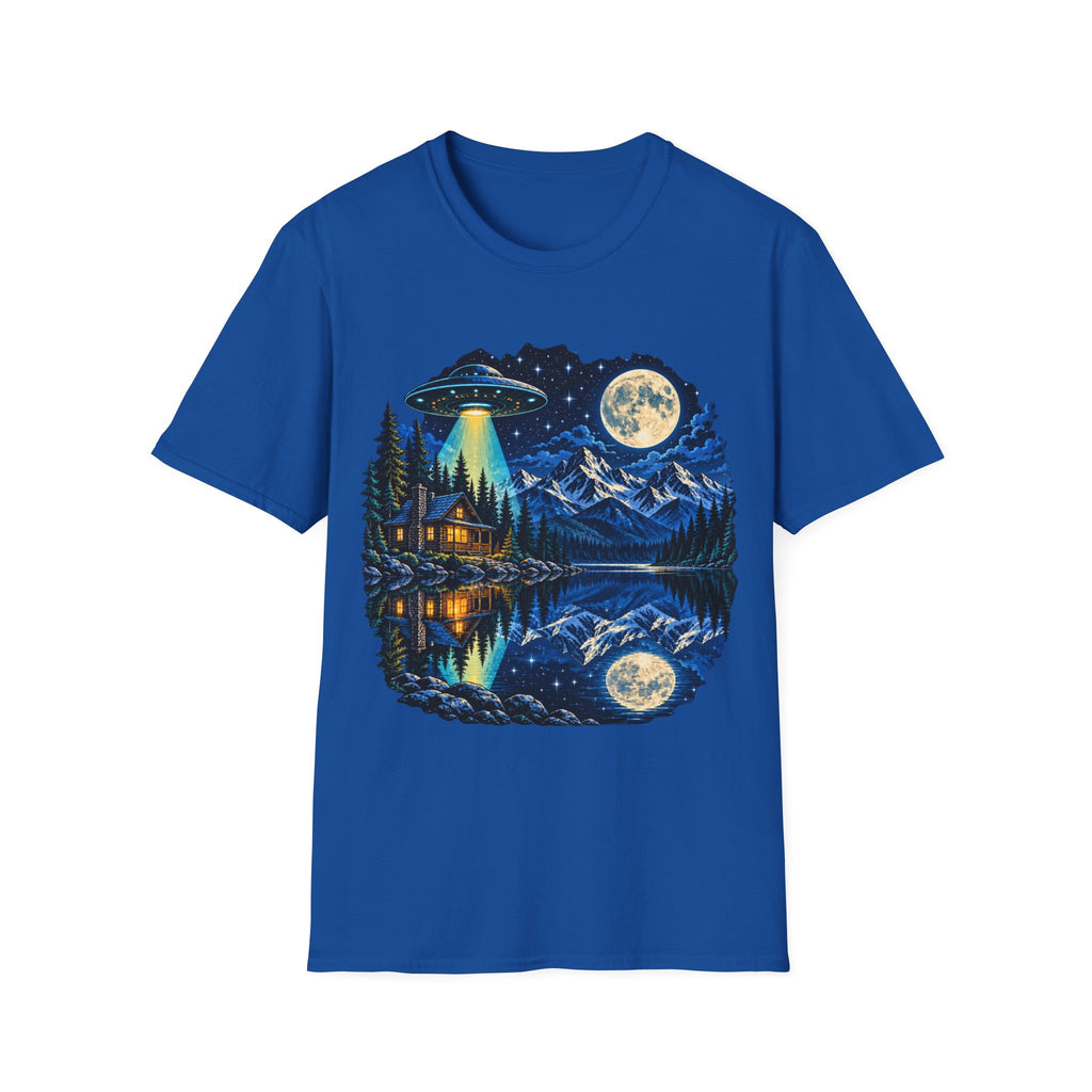 UFO Cabin Nightscape T-Shirt