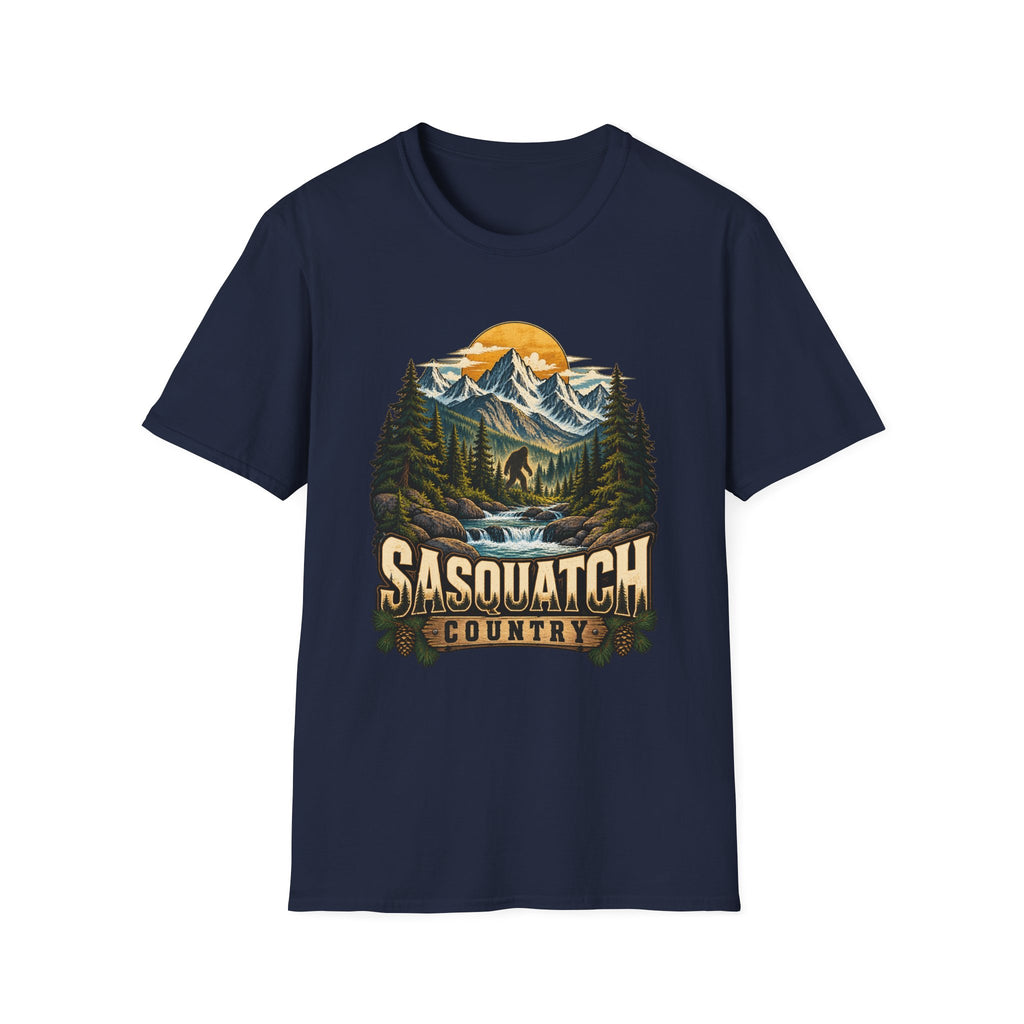 Sasquatch Country Mountain Adventure T-Shirt