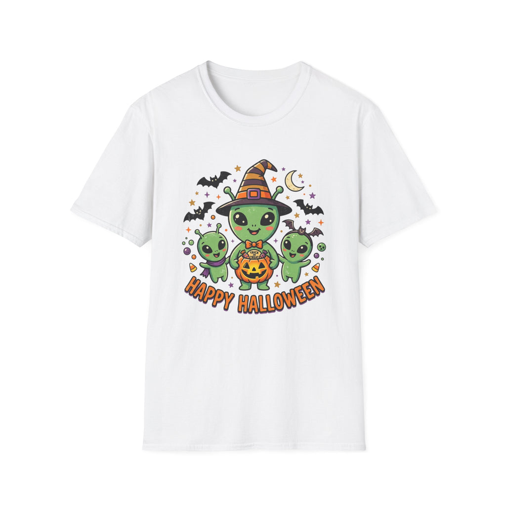 Happy Halloween Alien Pumpkin T-Shirt