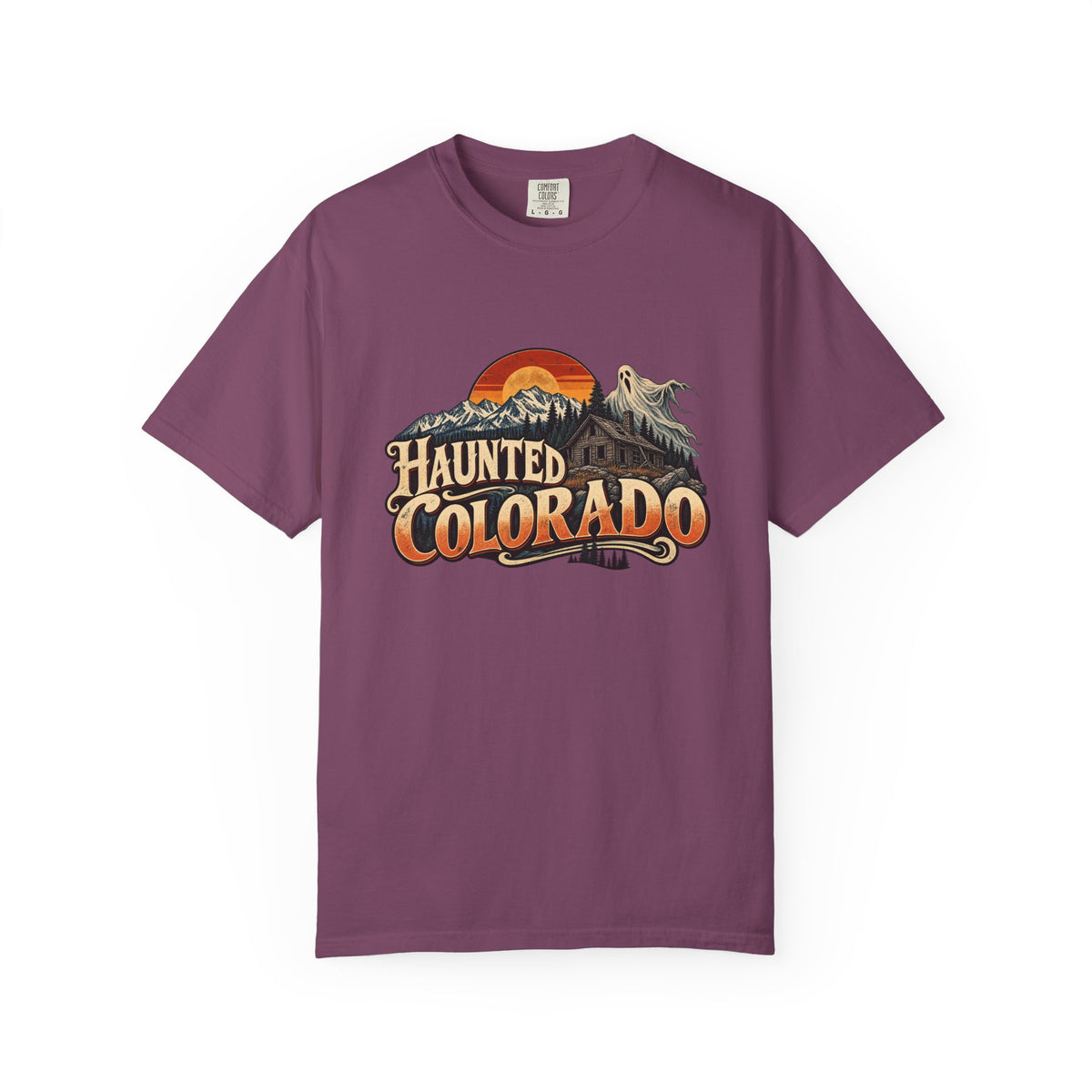 Haunted Colorado Mountain Graphic T-Shirt