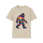 Colorful Sasquatch Bigfoot T-Shirt