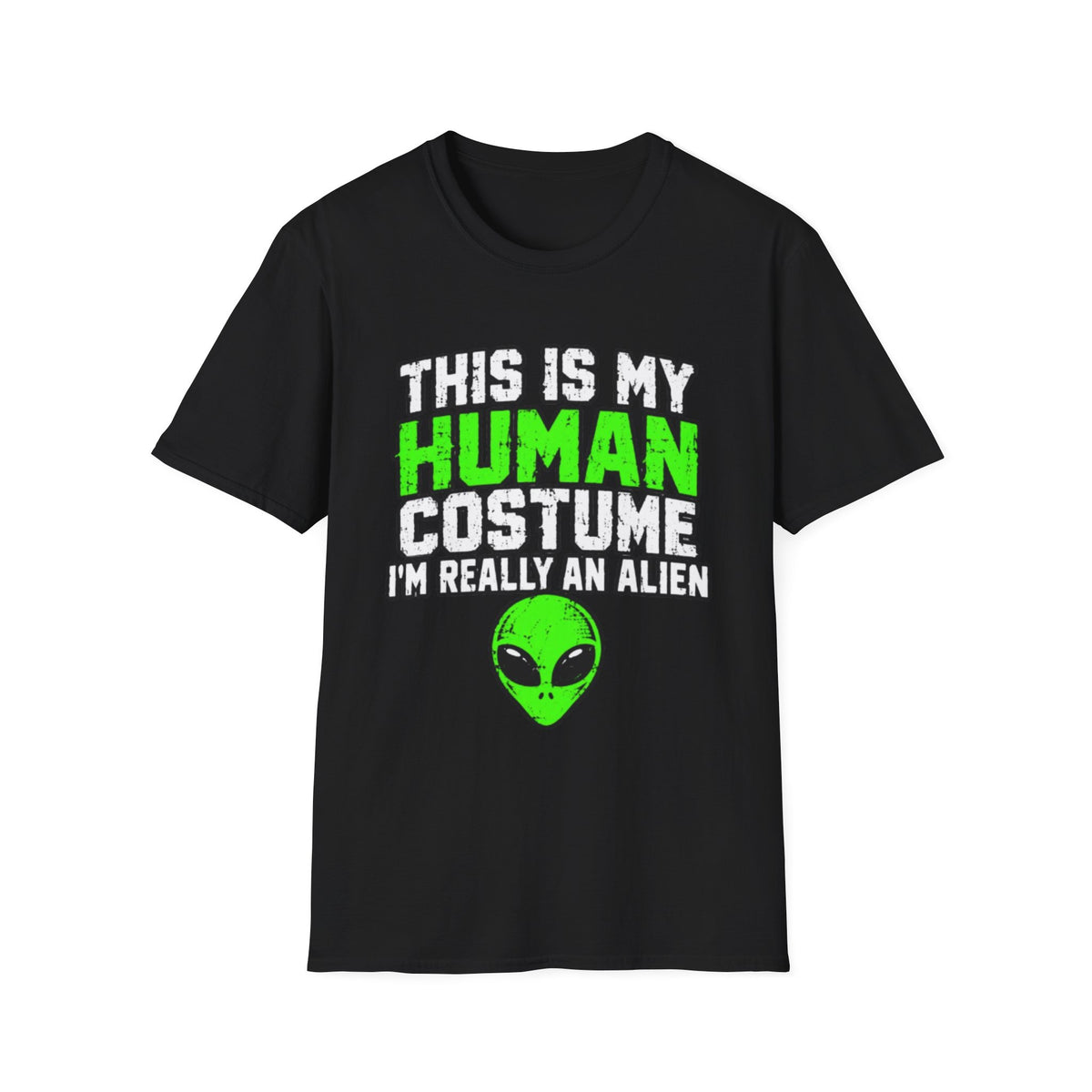 This Is My Human Costume Alien T-Shirt