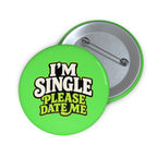 Im Single Enamel Pin Button