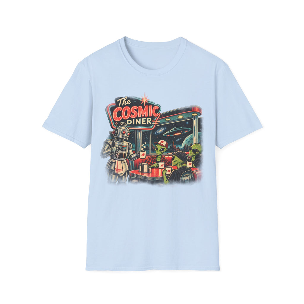 The Cosmic Diner Retro Space T-Shirt