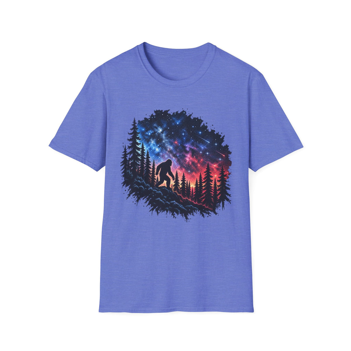 Bigfoot Cosmic Night T-Shirt