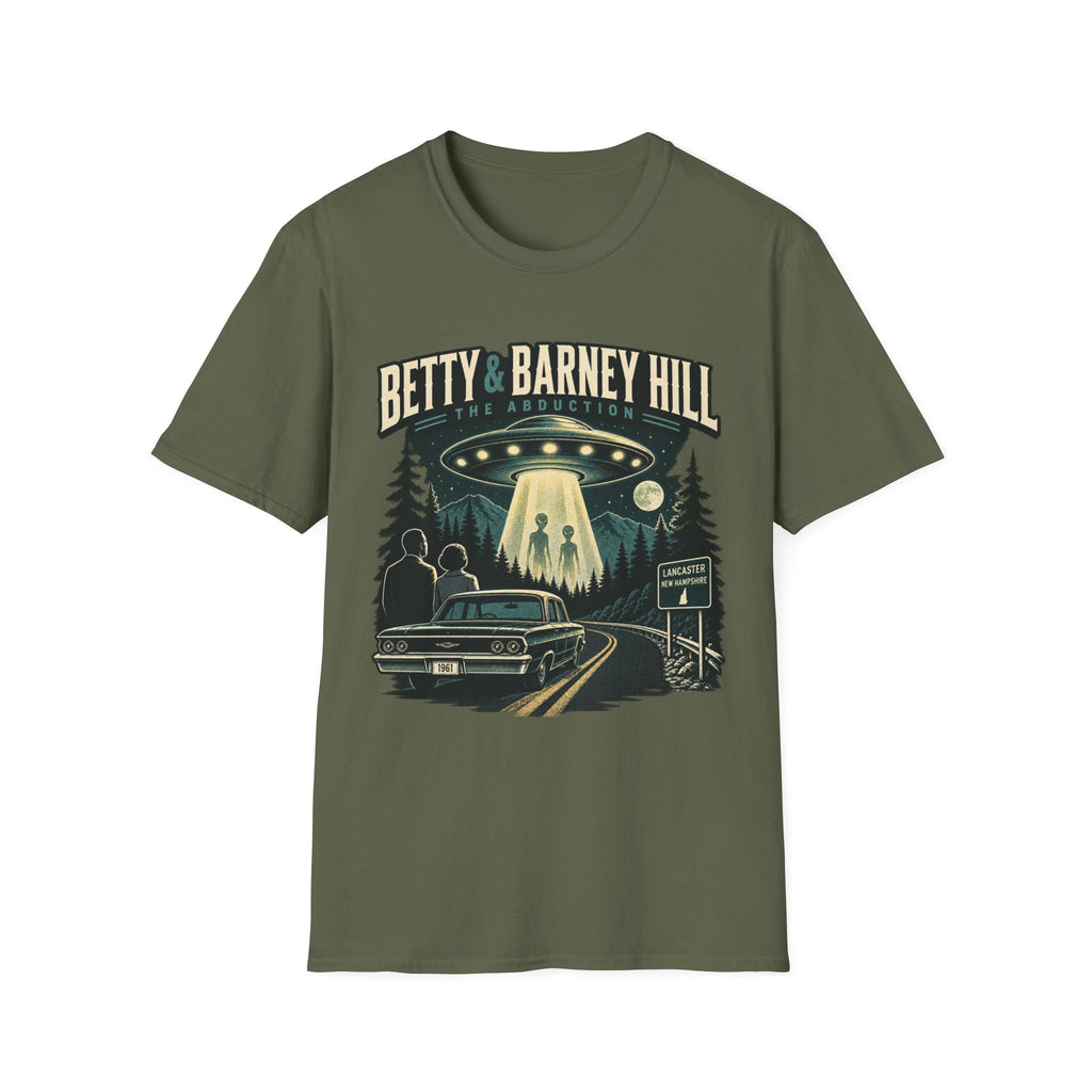 Betty & Barney Hill UFO Alien Abduction T-Shirt