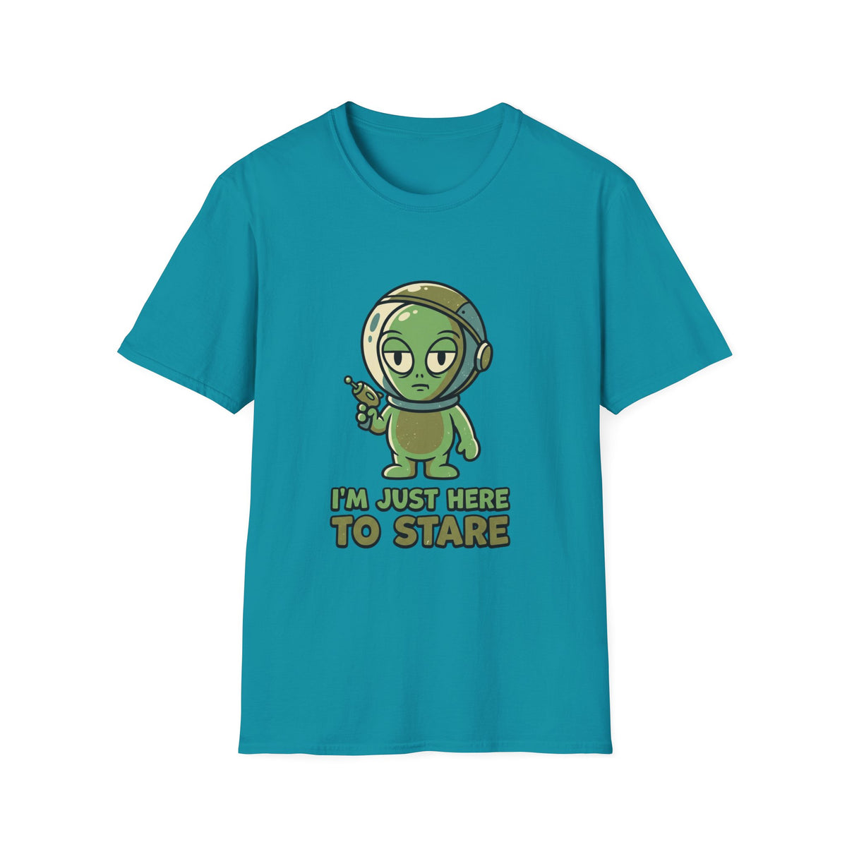 I’m Just Here to Stare Alien T-Shirt