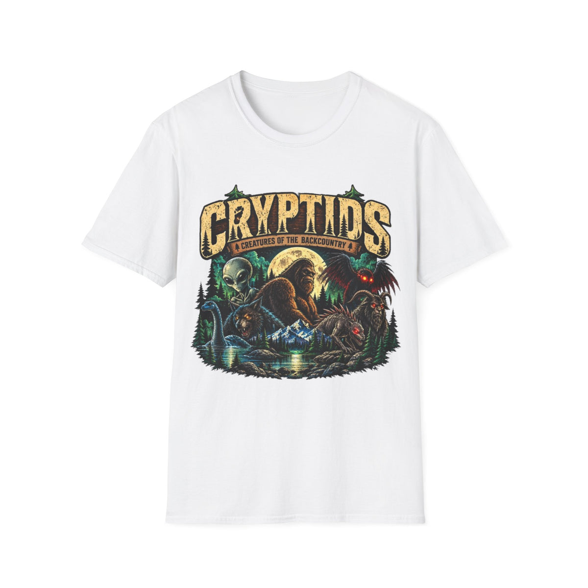 Cryptids Vintage Monster T-Shirt