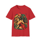 Vintage Sci-Fi Monster Attack T-Shirt
