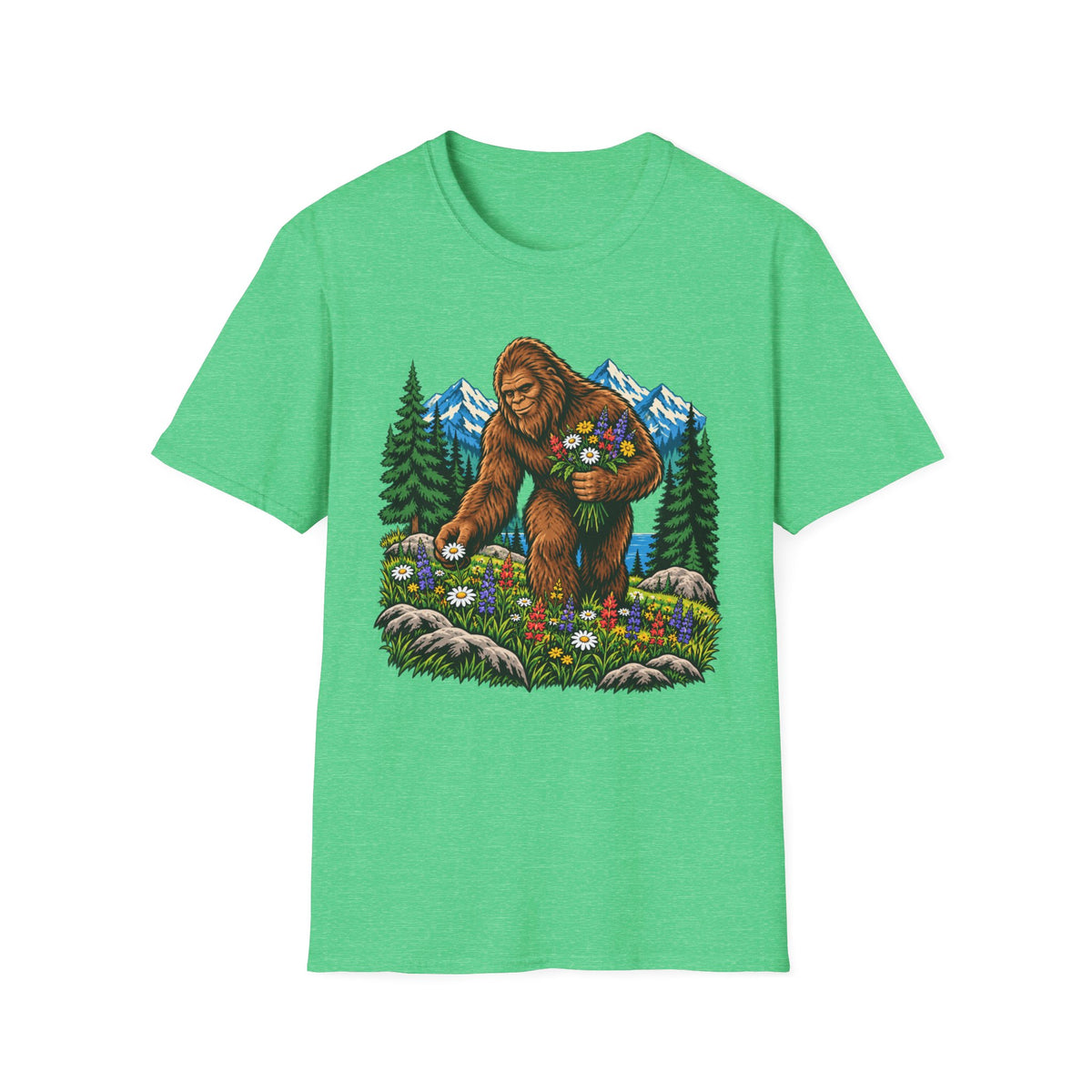 Bigfoot Wilderness Mountain T-Shirt
