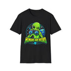 Humans Are Weird Alien Graphic T-Shirt