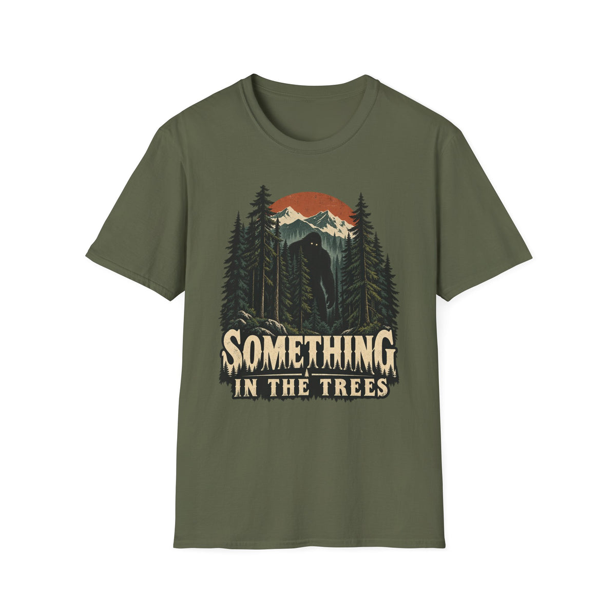 Something in the Trees Forest Mystery T-Shirt