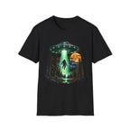 Bigfoot Abduction UFO T-Shirt