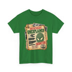 Officially Unexplained File Alien Tee | UFO X-Files Document Graphic