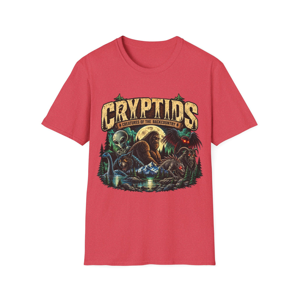 Cryptids Vintage Monster T-Shirt