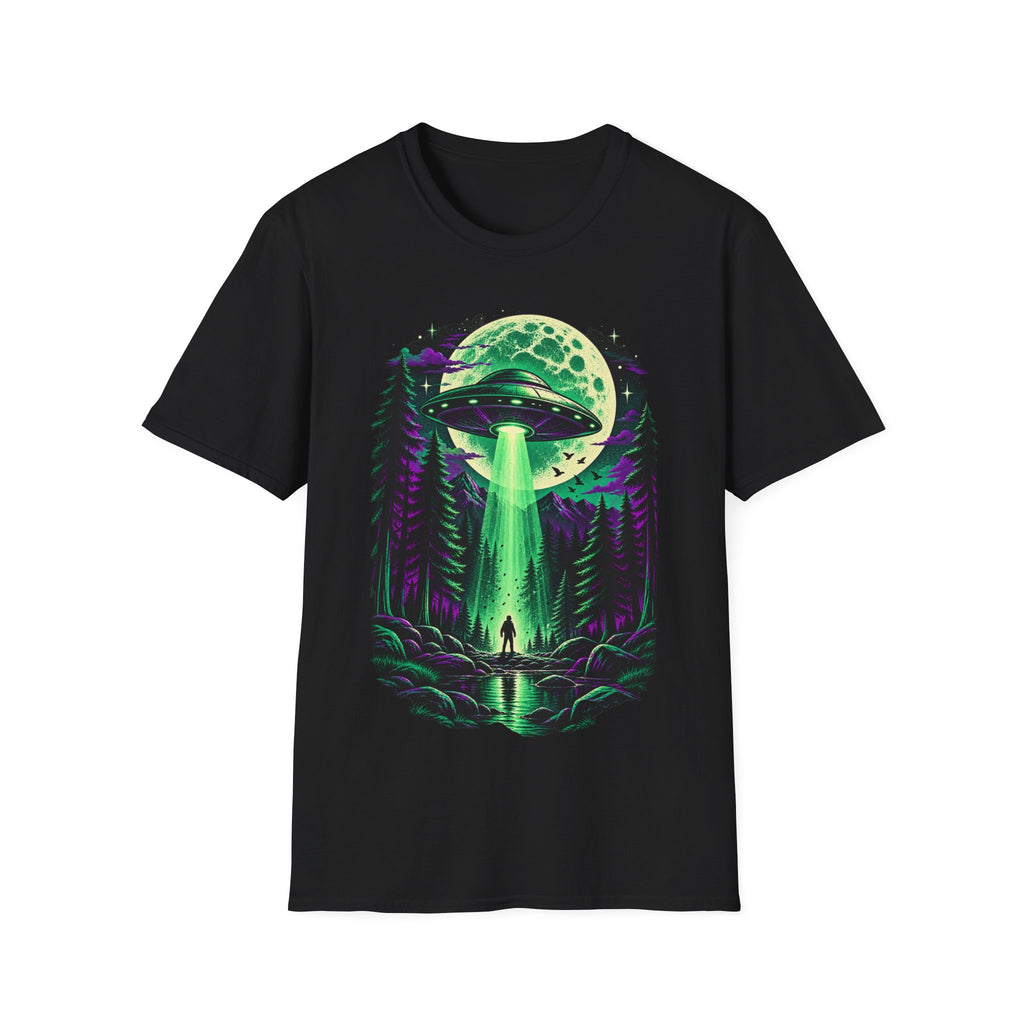 Purple UFO Forest T-Shirt