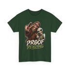 Proof Pending Sasquatch & Alien Tee | Funny Cryptid UFO Graphic Shirt