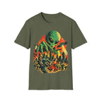 Alien Invasion Retro Sci-Fi T-Shirt