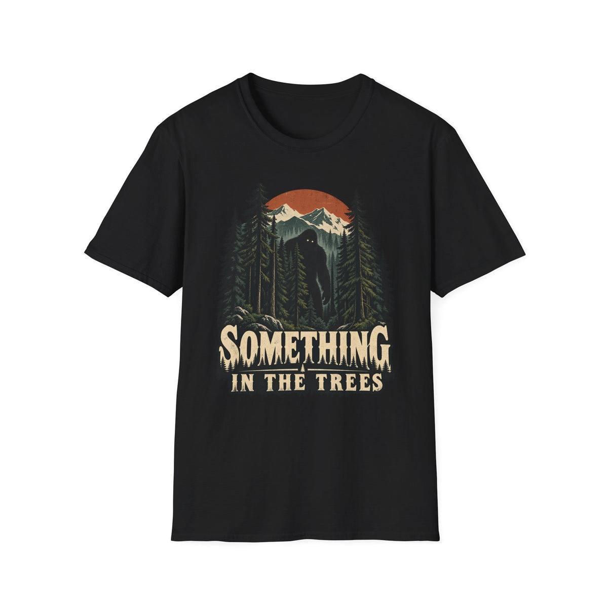 Something in the Trees Forest Mystery T-Shirt