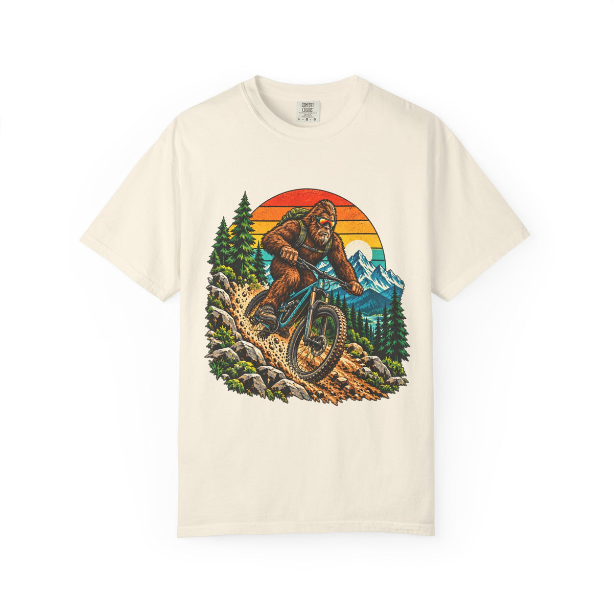 Bigfoot Mountain Biking T-Shirt