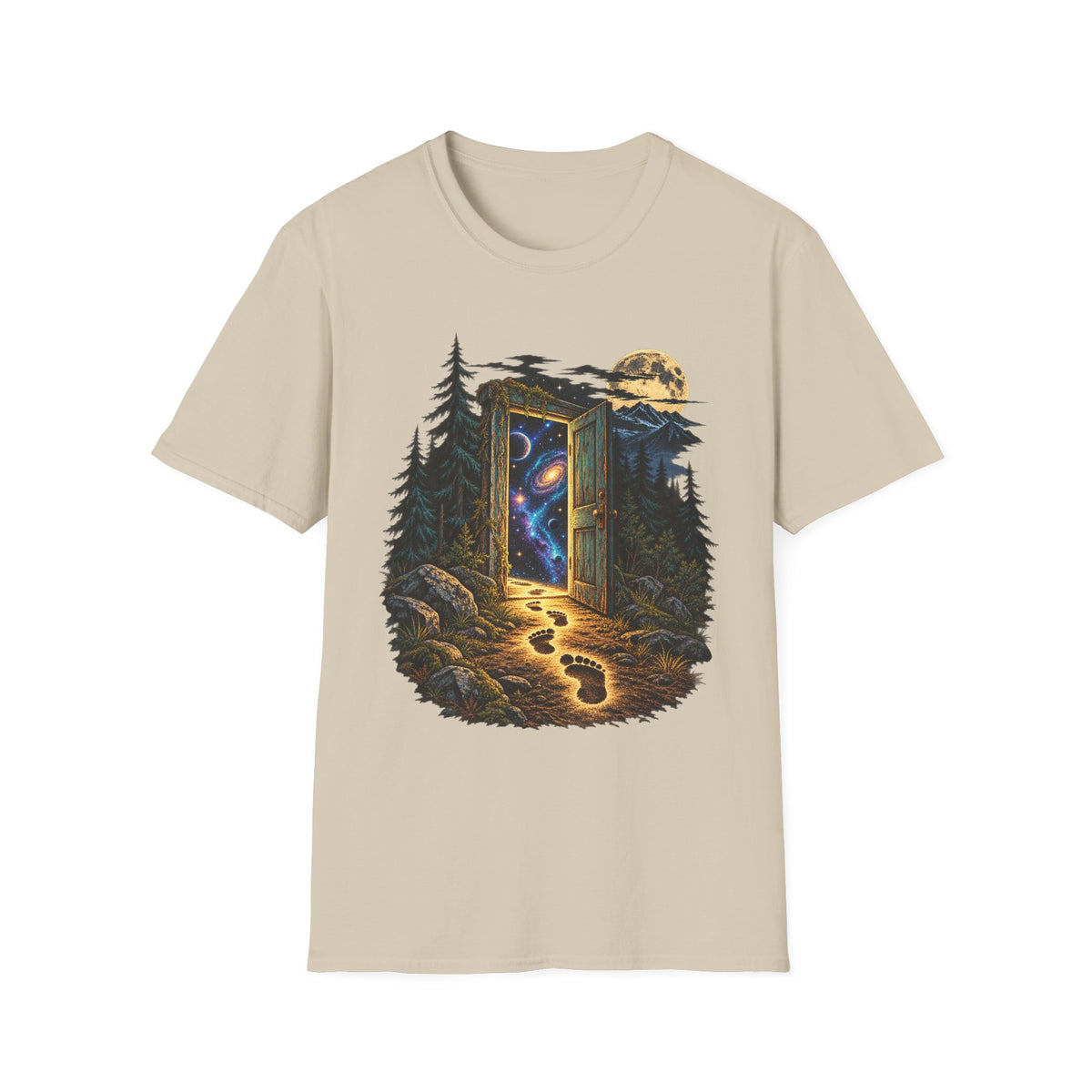 Mystical Portal Forest Fantasy T-Shirt
