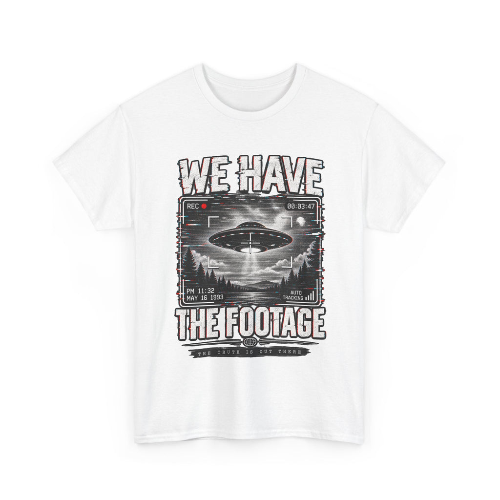 We Have The Footage UFO Tee | Vintage UFO Abduction Footage Shirt