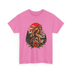 Bigfoot Forest Sunset T-Shirt — Sasquatch Vintage Graphic Tee