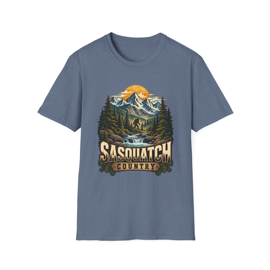 Sasquatch Country Mountain Adventure T-Shirt